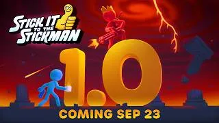 Thumbnail: Ascend to New Commercial Heights | Stick it to the Stickman Leaves Early Access on September 23