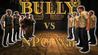 Thumbnail: Bully SE NPC War Russell Clique vs 8 Mix Clique (Greasers + Preppies)