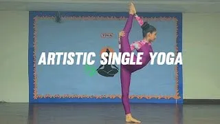 Thumbnail: Shape of You l Artistic Single Yoga Performance l ft.Dharana Rawat