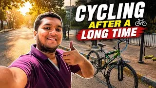 Thumbnail: Bohut Din Baad Aaj Cycling Karke Acha Laga 😃🚴 
