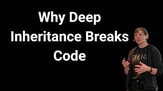 Thumbnail: The problem with Object Oriented Programming and Deep Inheritance - Sandi Metz