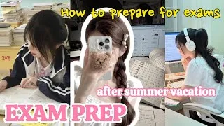 Thumbnail: How to Prepare for Exams After Vacations | Simple Study Plan for Students | Back to School & Exam 📚📝