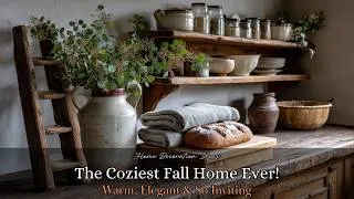Thumbnail: Inside the Coziest Fall Farmhouse of 2026 | Vintage French Country Decorating Ideas