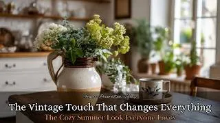 Thumbnail: Small Summer Farmhouse Decor 2026 | 10 Vintage Styling Ideas That Make Every Room Feel Cozy