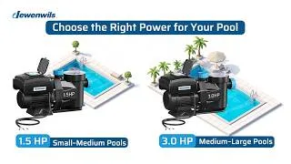 Thumbnail: How to Choose the Right Pool Pump for Your Pool Size (1.5 HP vs 3.0 HP)