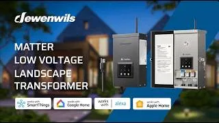 Thumbnail: The Ultimate All-Platform Setup Guide to Your DEWENWILS Matter Low Voltage Landscape Transformer