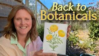 Thumbnail: Watercolour Marigold Tutorial | Easy Botanical Flower Painting for Beginners