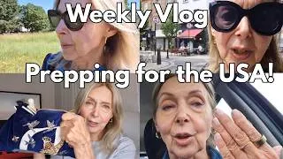 Thumbnail: Spend a week with me as I prepare for my solo US trip, and fit in a quick trip to London!