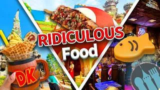 Thumbnail: We Tried the Most RIDICULOUS Food in Epic Universe