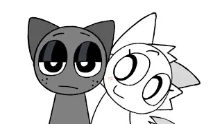 Thumbnail: short wenda x gray animation || Sprunki