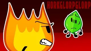 Thumbnail: HORKGLORPGLOOP || BFDI firey and leafy animation