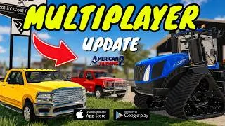 Thumbnail: Finally😱American farming 2 update is HERE [ Multiplayer release }✅✅