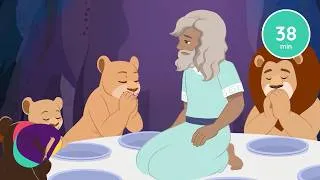 Thumbnail: Daniel in the Lions' Den 🦁 | 10 Bible Songs Collection | DG Bible Songs 2026