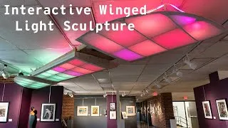 Thumbnail: The Winged Art Installation That Lights Up & Interacts With You