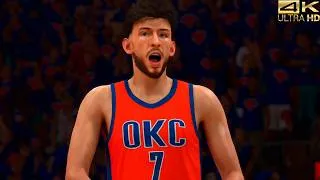 Thumbnail: NBA 2K26 (PS5) "WHAT IF?" NBA Finals - OKC Thunder vs. New York Knicks (GM - 6) [4K ULTRA HD]