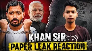 Thumbnail: PAPER LEAK REACTION  KHAN SIR'S under 