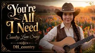 Thumbnail: You're All I Need _ Country Love Song ( Female Vocal ) DH_country | Country Lyric Music Video