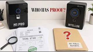 Thumbnail: The Best RO Under ₹20,000 — Atomberg Intellon vs Native M1 Pro by Urban Company