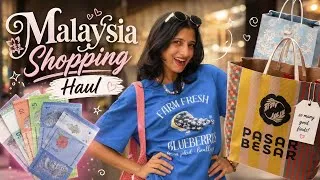 Thumbnail: I Spent ₹10,000 in Malaysia 🇲🇾🛍️ | Everything I Bought + Price Reveal 