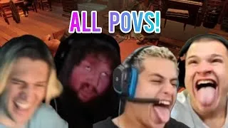 Thumbnail: Liar's Bar with CaseOh, XQC, Ronaldo and Jynxzi - (ALL POVS)