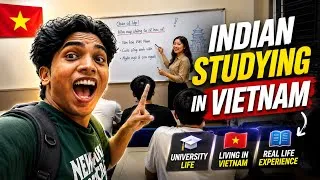Thumbnail: What Is It REALLY Like Studying in Vietnam as an Indian? 🇻🇳🇮🇳 Indian Living in Vietnam #vietnamvlog