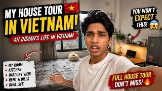Thumbnail: An Indian’s House Tour in Vietnam 🇻🇳 | Life in Vietnam #indianinvietnam #vietnamvlog