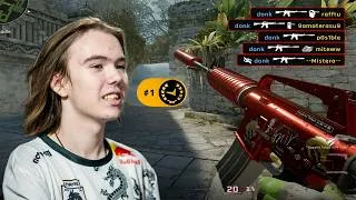 Thumbnail: Donk w/ Magixx | Plays FACEIT LvL 10 | #1 RANKED