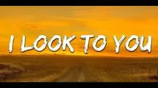Thumbnail: I Look To You - Whitney Houston Male Karaoke