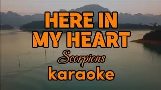 Thumbnail: HERE IN MY HEART. Scorpions. Dhonbapz Karaoke