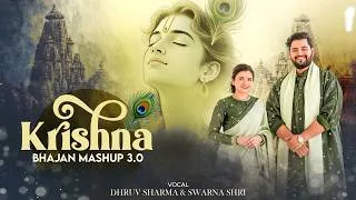 Thumbnail: Krishna Bhajan Mashup Volume 3 | Dhruv Sharma + Swarna Shri | Janmashtami Special 2026