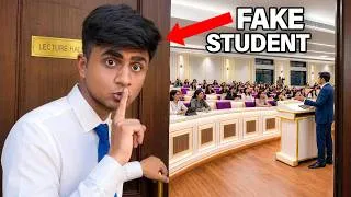 Thumbnail: Sneaking Inside College as a Fake Student!