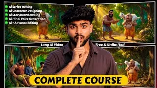 Thumbnail: Ai Video Making Complete Course | Make Ai Video Free & Unlimited 🔥 (15 Mins) | Free Ai Course 