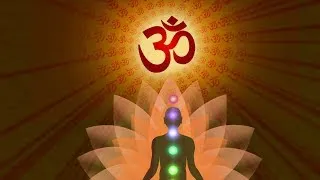Thumbnail: DEEP MEDITATION, POSITIVE ENERGY, IMPROVE AURA,  STRESS RELIEF, YOGA, RELAXATION  : 108 OM CHANTS