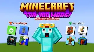 Thumbnail: Top 100 Most Downloaded Minecraft Mods of All Time