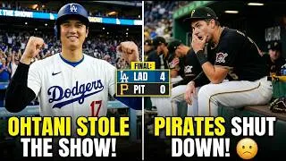 Thumbnail: DODGERS SHUT OUT PIRATES 4-0 . But Ohtani’s Move Before the Game Stole the Show