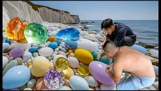 Thumbnail: Everyone who comes here takes away a bag of gemstones。  agate#crystal
