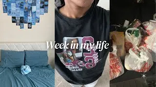 Thumbnail: A Week in My Life | Grocery Shopping, Taking Down My Hair & Getting My Life Together 🛒🧺