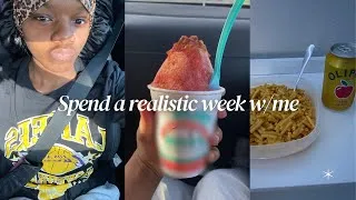 Thumbnail: 🍧 Grocery Shopping, Balanced Eating & a Sno Cone | A Realistic Day in My Life ✨
