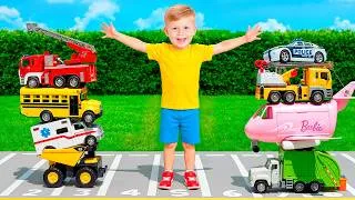 Thumbnail: ¡Los juguetes de Oliver cobran vida! Coches y dinosaurios