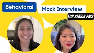 Thumbnail: CRUSH Your Senior PM Behavioral Interviews Like This! (Mock Interview w/ a Senior Product Manager)