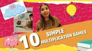Thumbnail: 10 Easy MULTIPLICATION Games | Learn Times tables with these fun activities