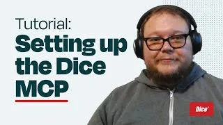 Thumbnail: Stop Searching, Start Asking: The Dice MCP Server Tutorial