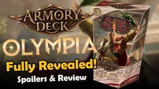 Thumbnail: Olympia Armory Deck Spoilers & FULL REVEAL! | Flesh and Blood TCG | Go Again! Ep871