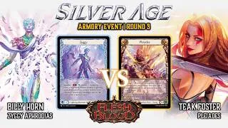 Thumbnail: Silver Age Format Armory Tournament | Round 3 | Flesh and Blood TCG