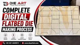 Thumbnail: Flatbed Die Making Process | Steel Rule Die Manufacturing | Die Art - Steel Rule Die Makers