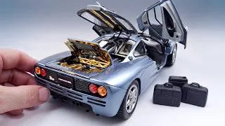 Thumbnail: Mclaren f1 1/18 scale diecast LCD model car Unboxing.#carlover