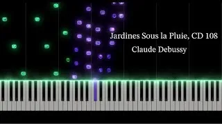 Thumbnail: C. Debussy - Jardines Sous la Pluie, CD 108 - DiegoSynthesia