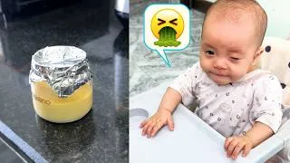 Thumbnail: Baby Kim didn't seem to enjoy the food her mother had prepared