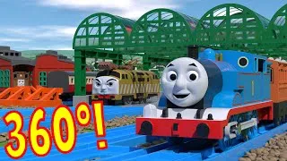 Thumbnail: The Big Layout 360° Tour! | TOMICA Thomas & Friends