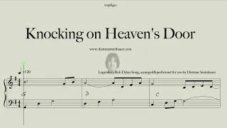 Thumbnail: Knocking on Heaven's Door  -  Easy Piano  -  Legendary Bob Bylan Song